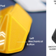 Two technical illustrations outlining the parts and components of the Air.0 mouse.